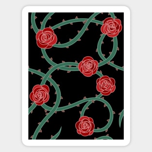 Thorns and Roses Sticker